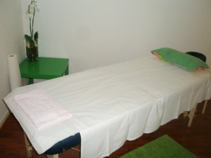 Notre table de massage